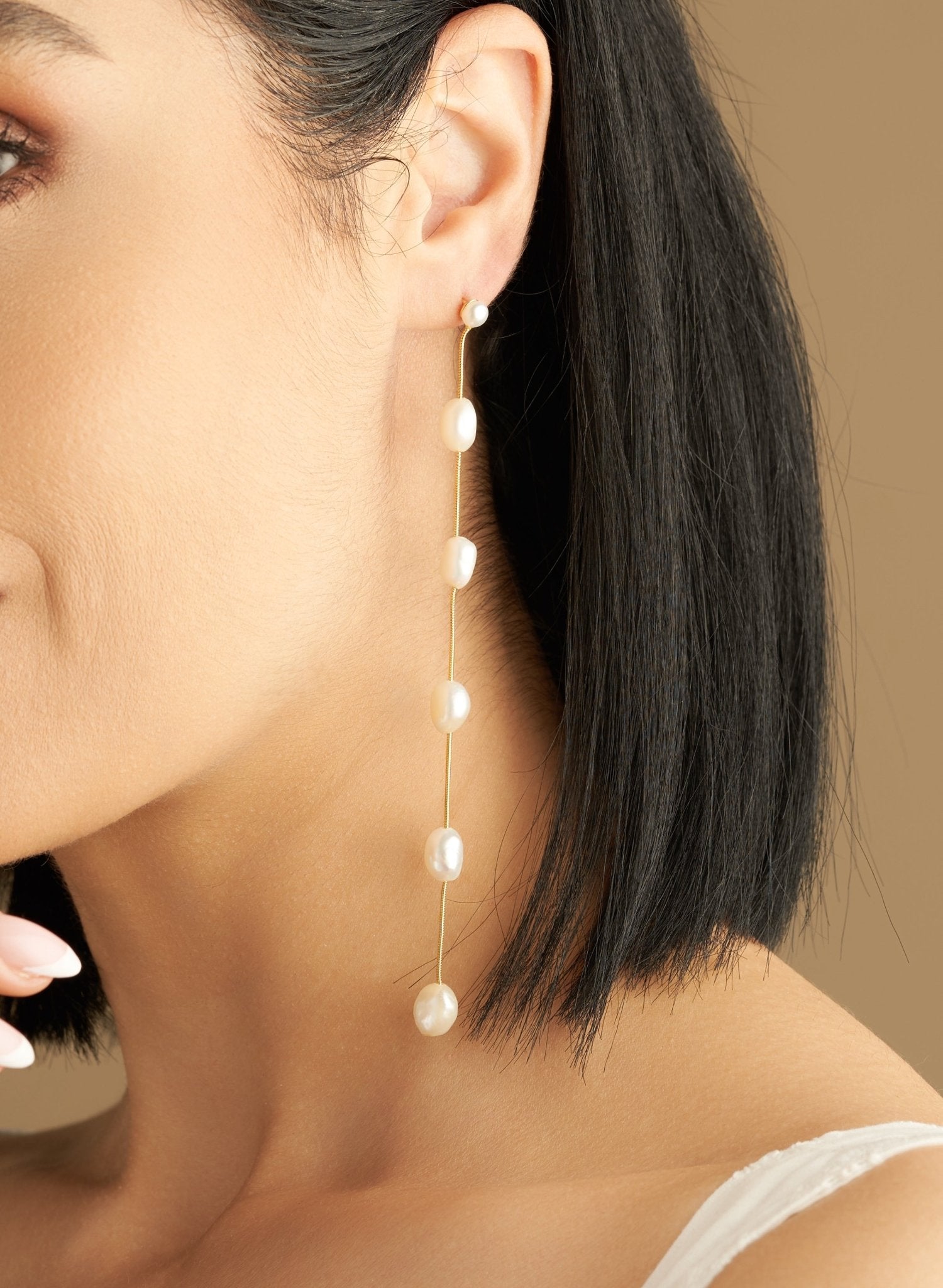 Pearls Drop Earrings