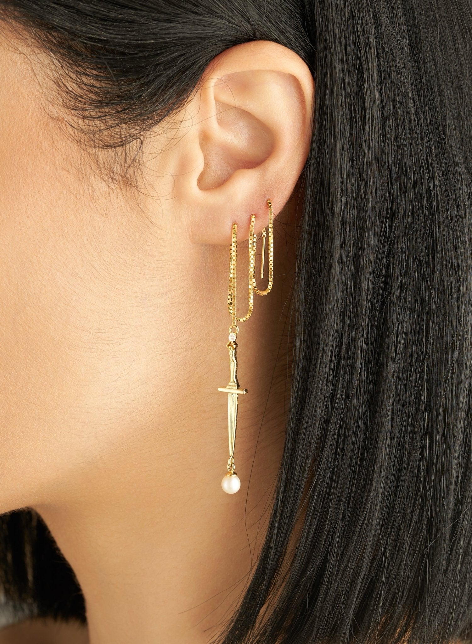 Sword Earring